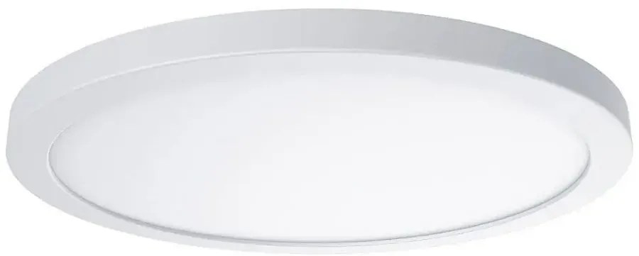 Biały plafon sufitowy led - K619-Qubero
