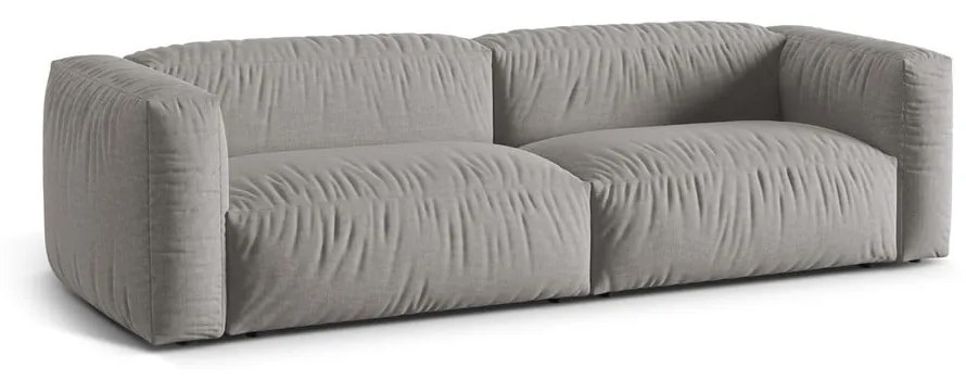 Jasnoszara sofa modułowa 240 cm Martina – Micadoni Home