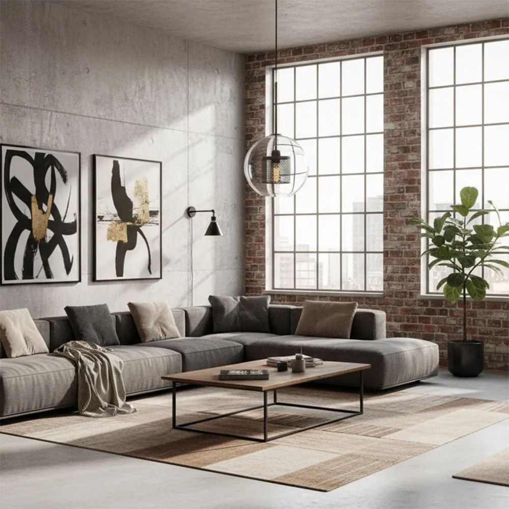 Lampa wisząca szklana loft APP558-1CP 25cm czarna