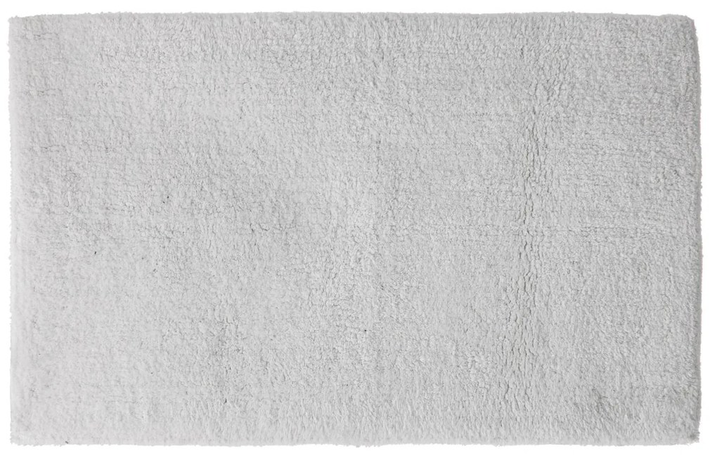 Dywanik łazienkowy, dwustronny, 100% bawełny, biały, 80 x 50 cm