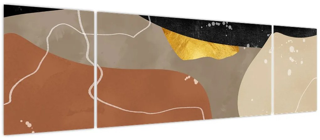 Obraz - Abstrakcja (170x50 cm)