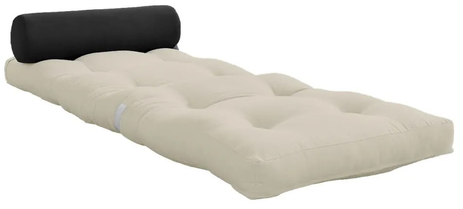 Szarobeżowy materac futon 70x200 cm Wrap Beige/Dark Grey – Karup Design