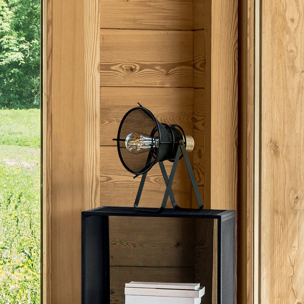 Lampa stołowa RODO, loftowa, 31 cm