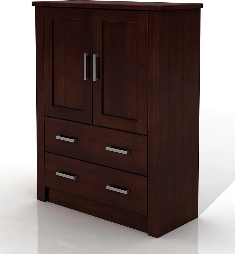 Komoda z litego drewna 2D/2S Fado
