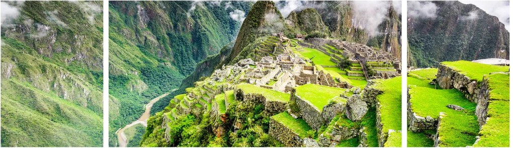 Obraz - Machu Picchu (170x50 cm)
