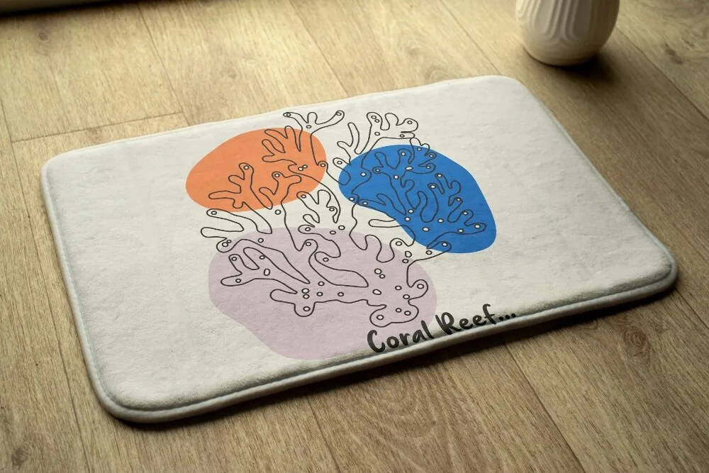 Dywanik łazienkowy antypoślizgowy Dywanik łazienkowy antypoślizgowy Rafa Koralowa