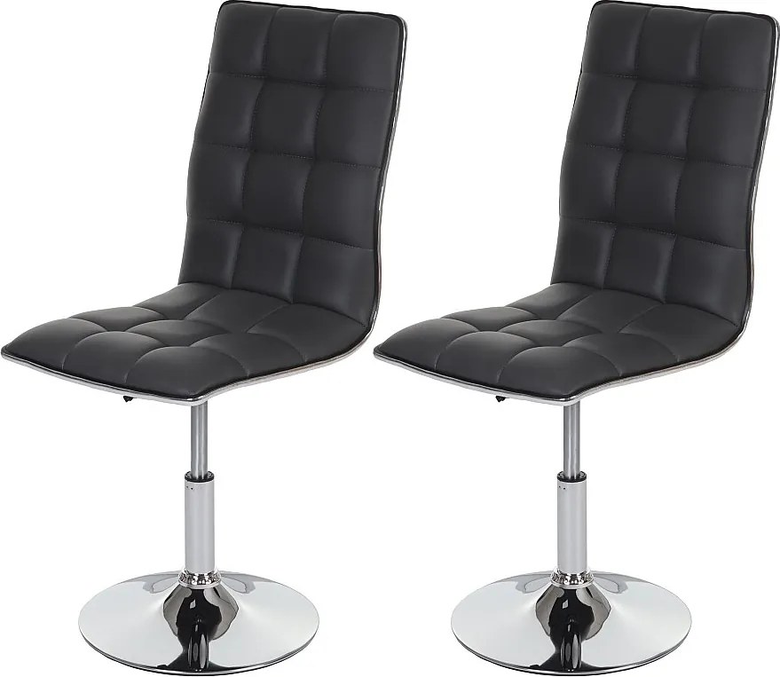 Krzesło do jadalni MCW-C41 (zestaw 2 sztuk),  szary