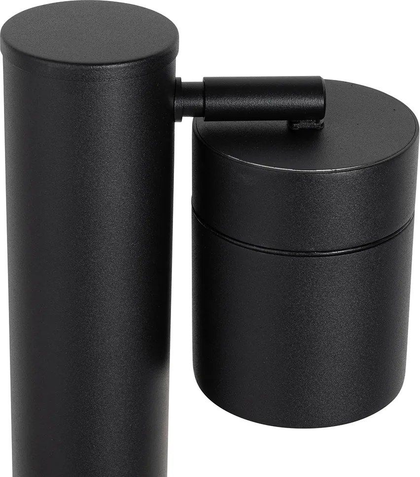 Lampa stojąca zewnętrzna czarna 80 cm AR70 regulowana IP44 - Solo