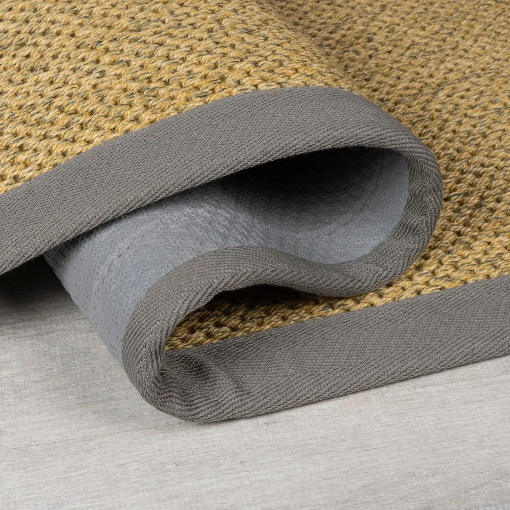 Szaro-jasnobrązowy dywan odpowiedni na zewnątrz 200x290 cm Sisal Look – Flair Rugs