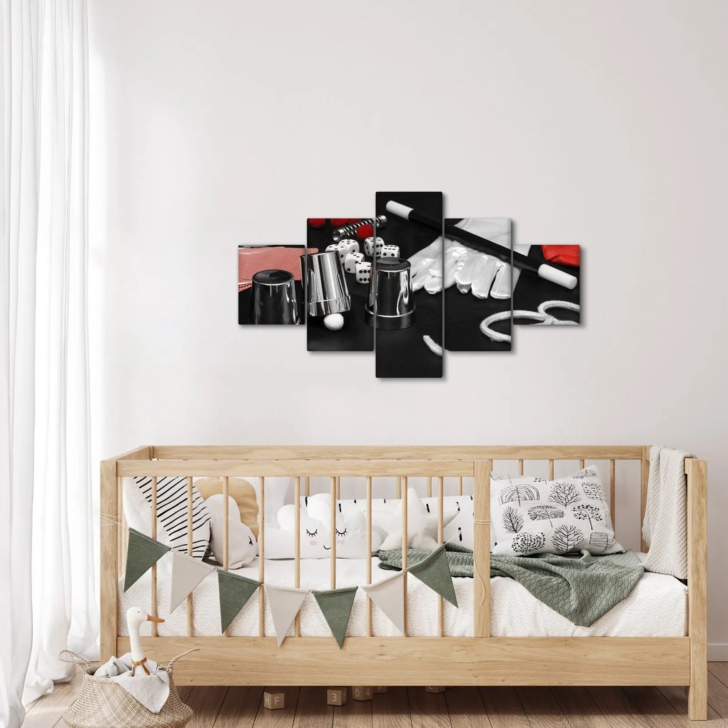 Obraz rzeczy magika (125x70 cm)