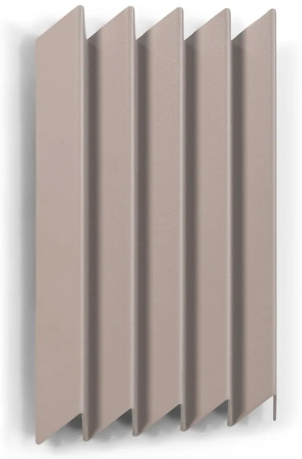 Szarobrązowy metalowy wieszak ścienny 21 cm Sensu – Spinder Design