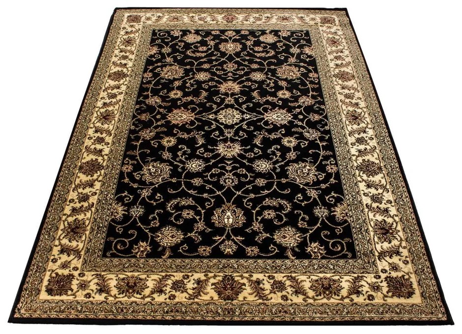 Dywan w czarno-złotym kolorze 120x170 cm Marrakesh – Ayyildiz Carpets