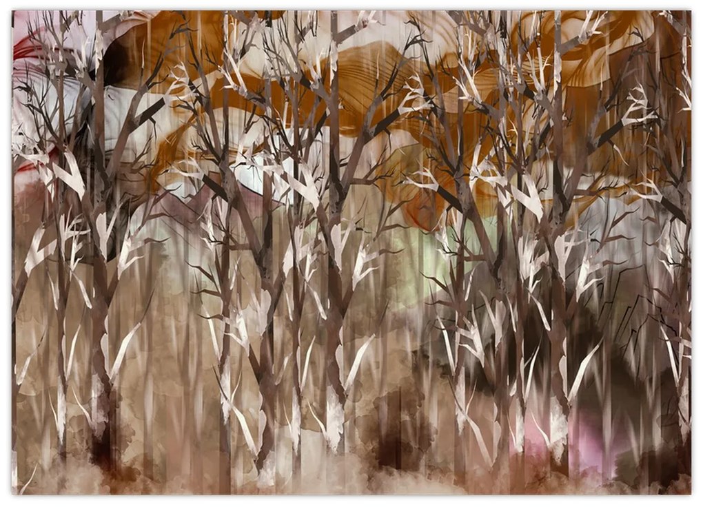 Obraz - Drzewa (70x50 cm)