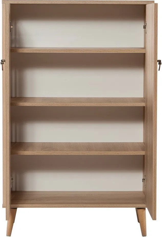 Szafka Mega Sonoma Oak Stripes I