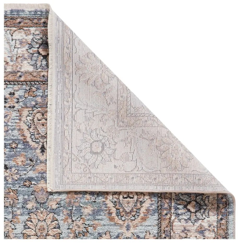 Niebiesko-kremowy dywan 80x150 cm Vintage – Think Rugs