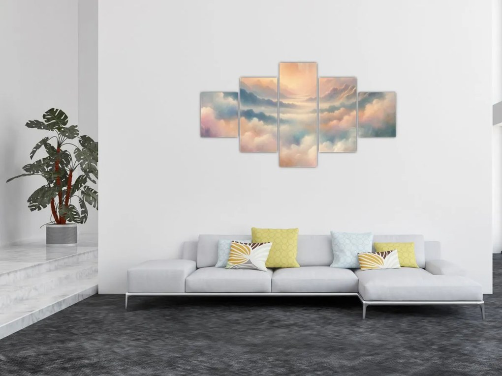 Obraz - Chmury (125x70 cm)
