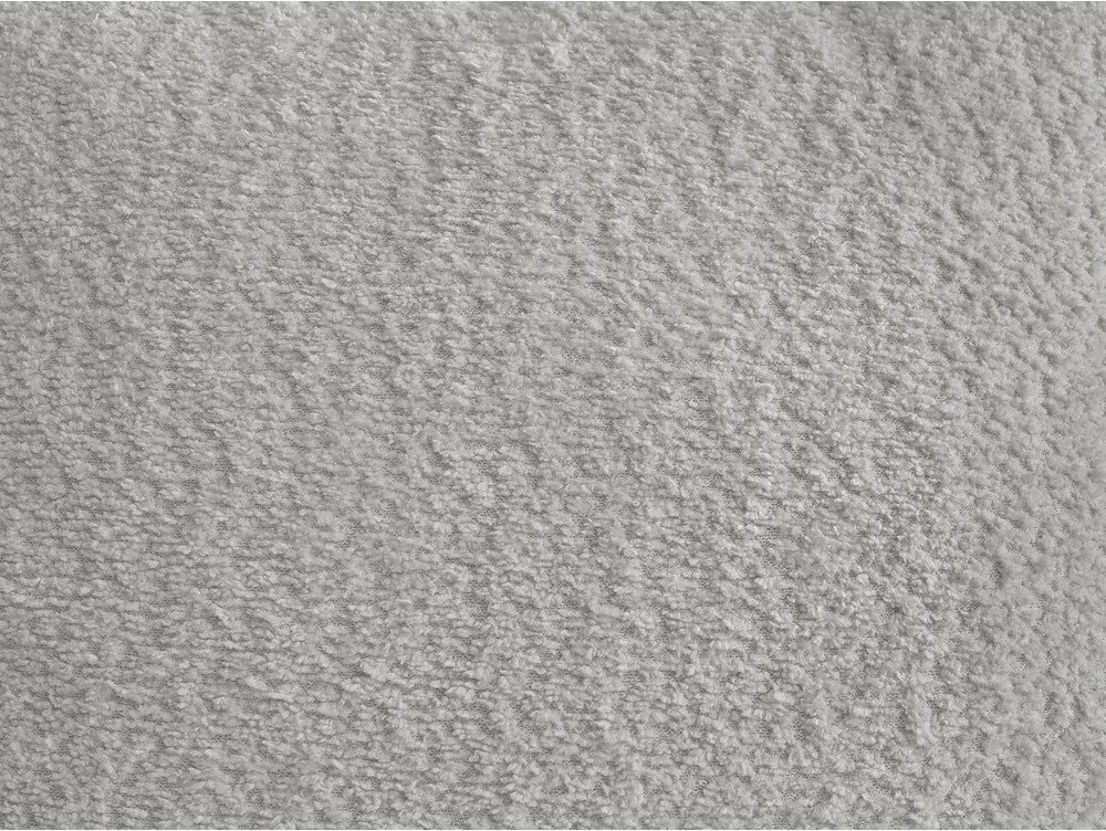 Jasnoszara sofa z materiału bouclé 234 cm Azra – Bobochic Paris