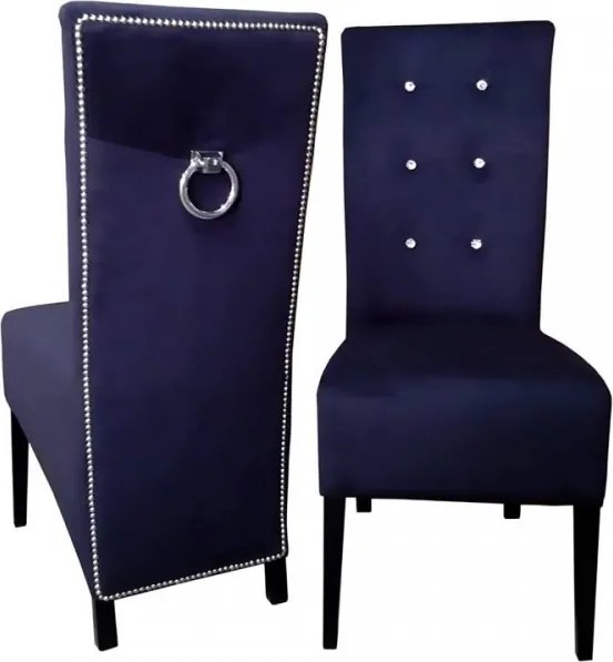 Krzesło nowoczesne do jadalni pikowane oparcie wygodne siedzisko