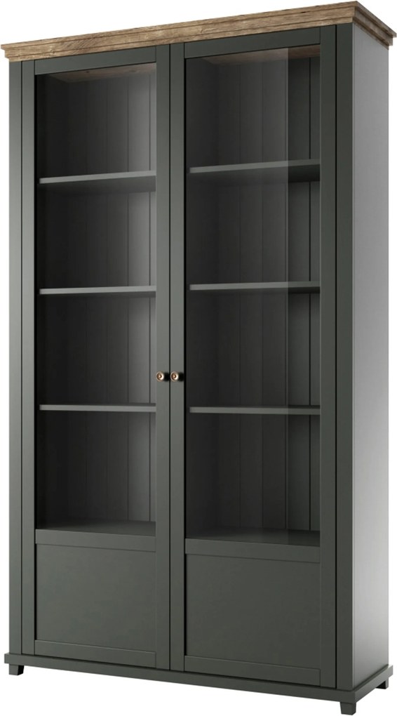 Witryna EVANDRO 200 x 126 cm stojąca
