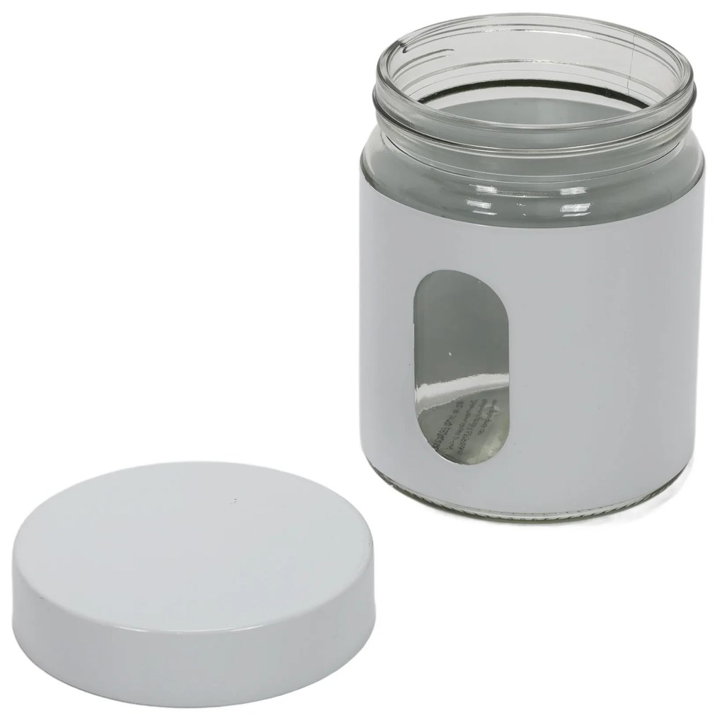 Pojemnik na żywność sypką szklany 600 ml, ZELLER