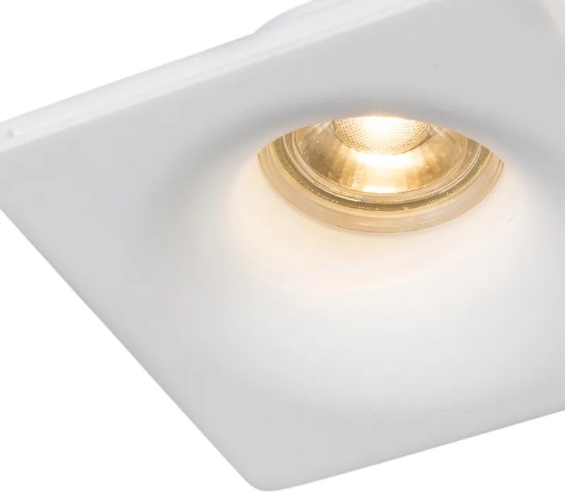 Inteligentny reflektor wpuszczany biały 12 cm okrągły z Wifi GU10 50mm - Gypsy