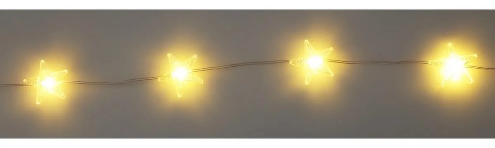Łańcuch świąteczny LED Stars and wires 100 LED, 12,9 m