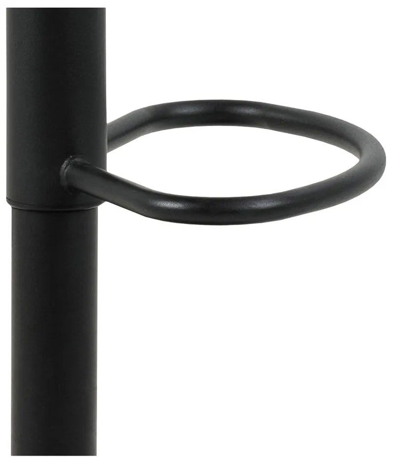 Ciemnoszare hokery obrotowe zestaw 2 szt. 109 cm Brooke – Actona