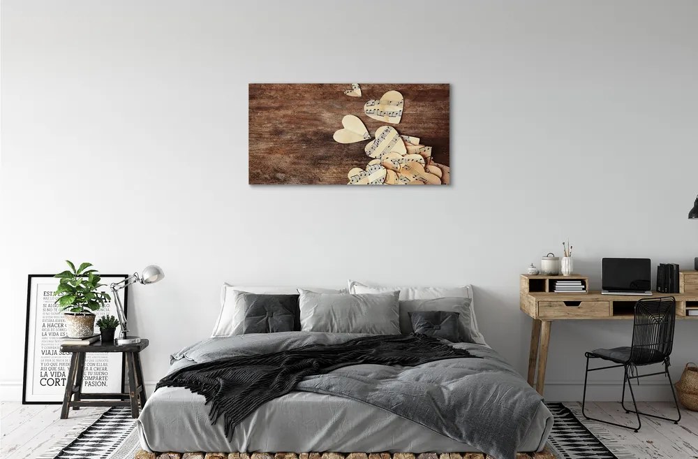 Zdjęcie na płótnie Muzyka Płynąca Z Serca