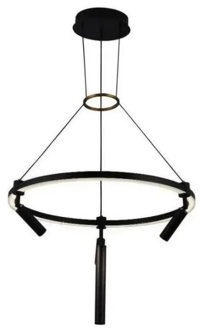 LED regulowany żyrandol na linkę LED/85W/230V 3000-6500K + DO