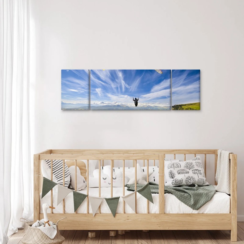 Obraz - Paralotniarstwo (170x50 cm)