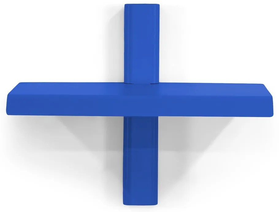 Niebieska metalowa półka 28 cm Hola – Spinder Design