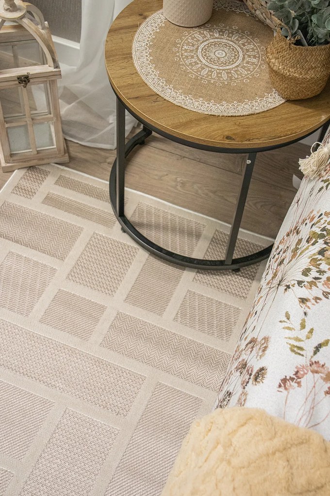 Dywan Paloma INT 1657A beżowy 080x150 Prostokąt