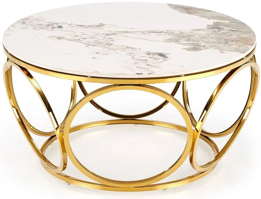 Ława okrągła do salonu R6-F85