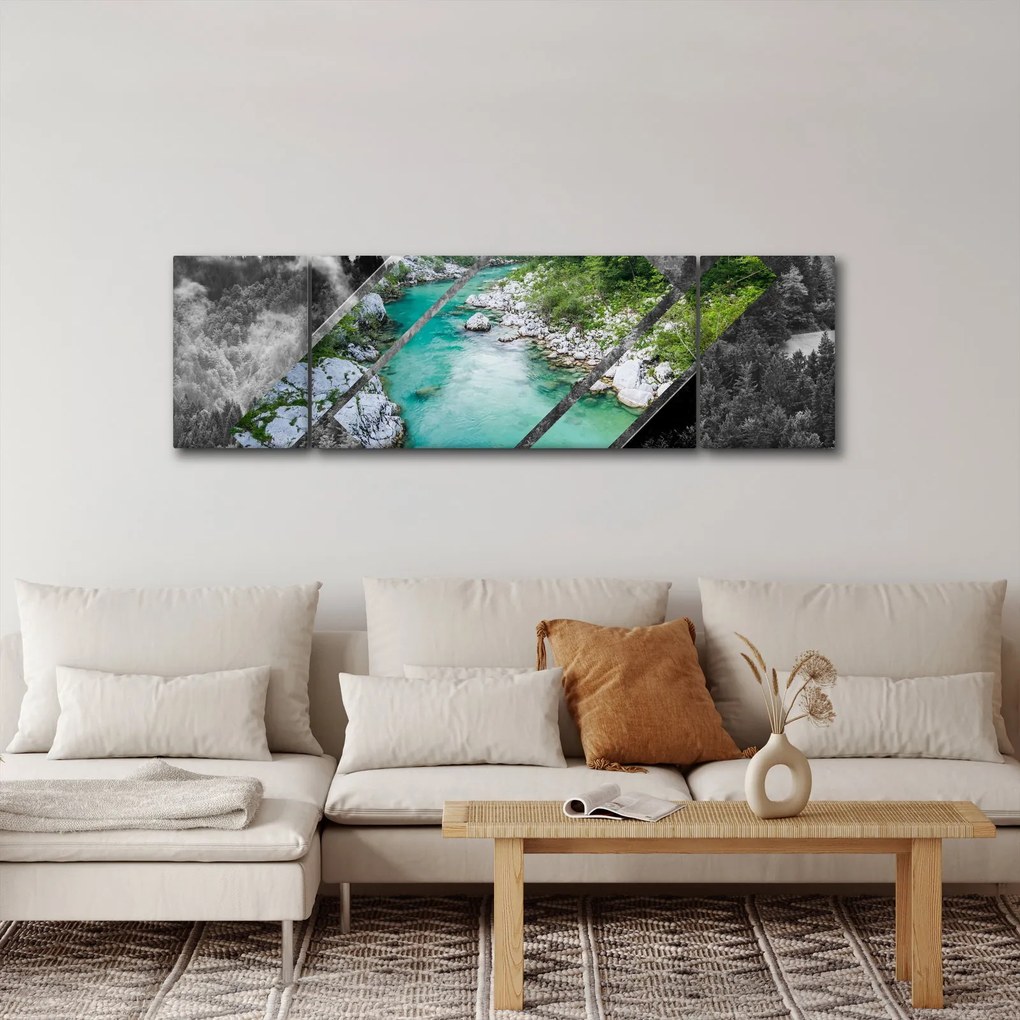 Obraz - Dzika przyroda (170x50 cm)