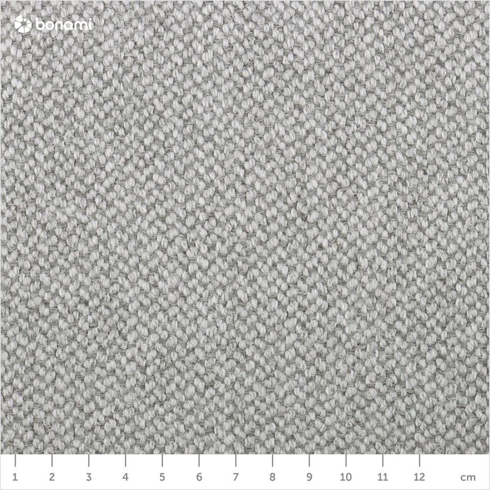 Jasnoszare łóżko boxspring ze schowkiem 180x200 cm Arendal – Cosmopolitan Design