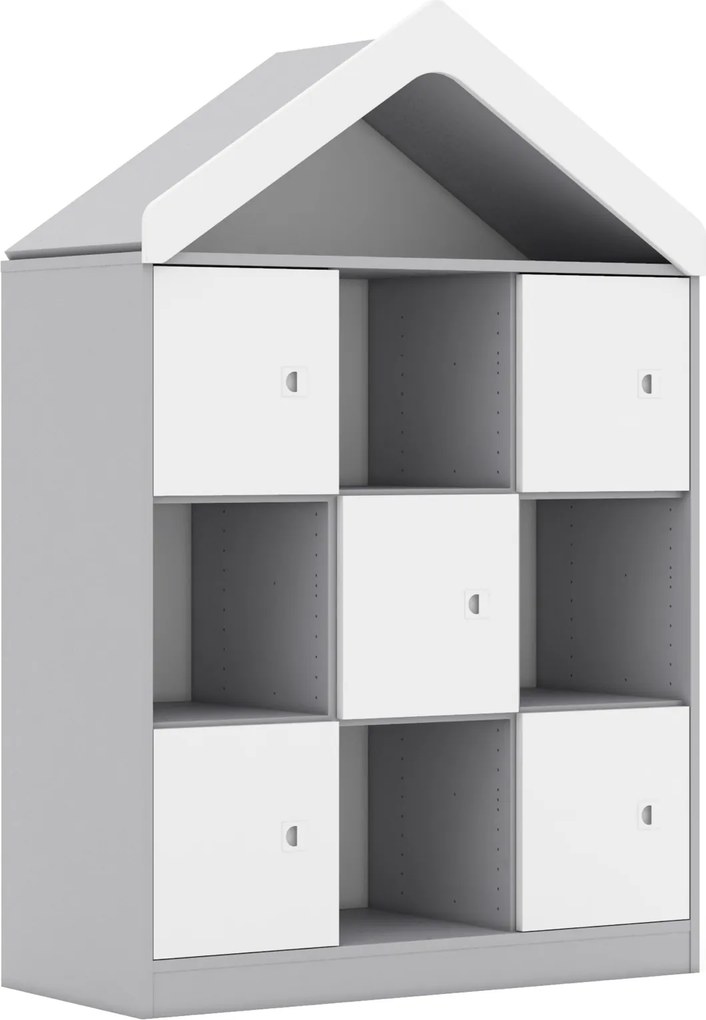 Regał szkolny domek Blox BASE 110 index 3PP-3R-5F1-D