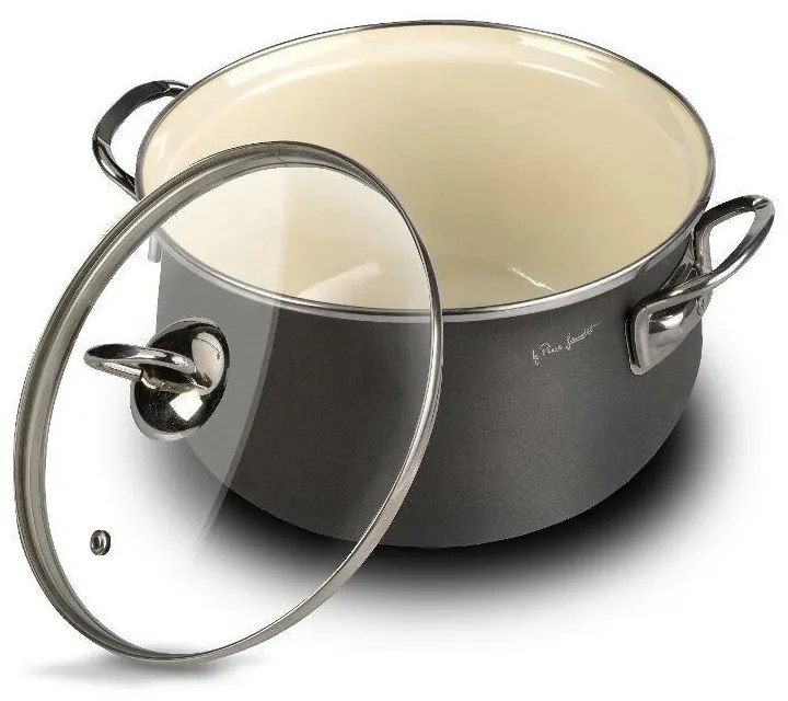 Lamart LT1278 garnek emaliowany Hard śr. 18 cm