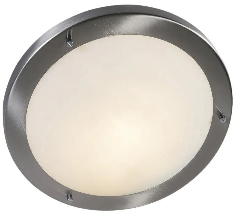 Zewnetrzna Nowoczesna lampa sufitowa stalowa 31 cm IP44 - YumaDesignerski Oswietlenie zewnetrzne