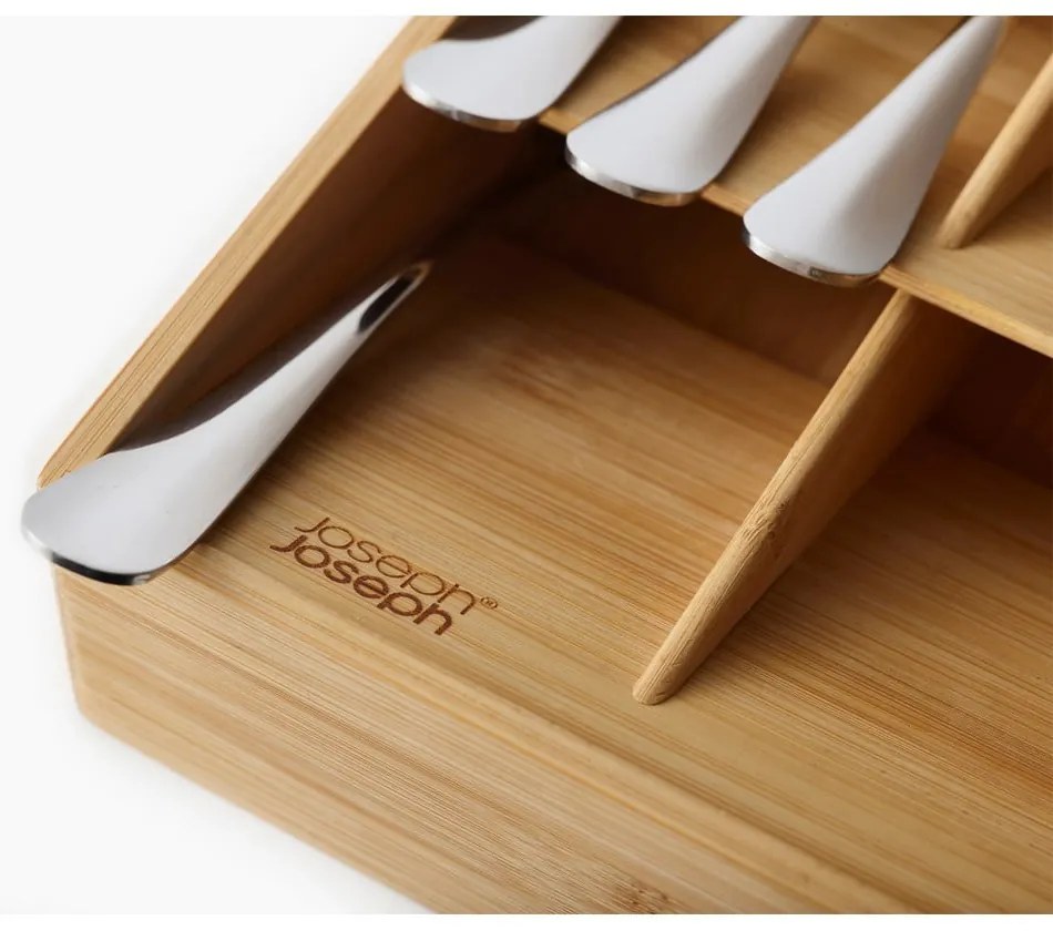 Bambusowy organizer na sztućce do szuflady 17,5 x 38 cm DrawerStore – Joseph Joseph