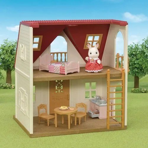 Sylvanian Families Dom podstawowy z czerwonymdachem nowy