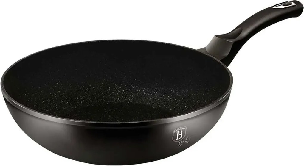 Aluminiowy Wok Z Powłoką Anty Przywierającą 28Cm Z1-B60