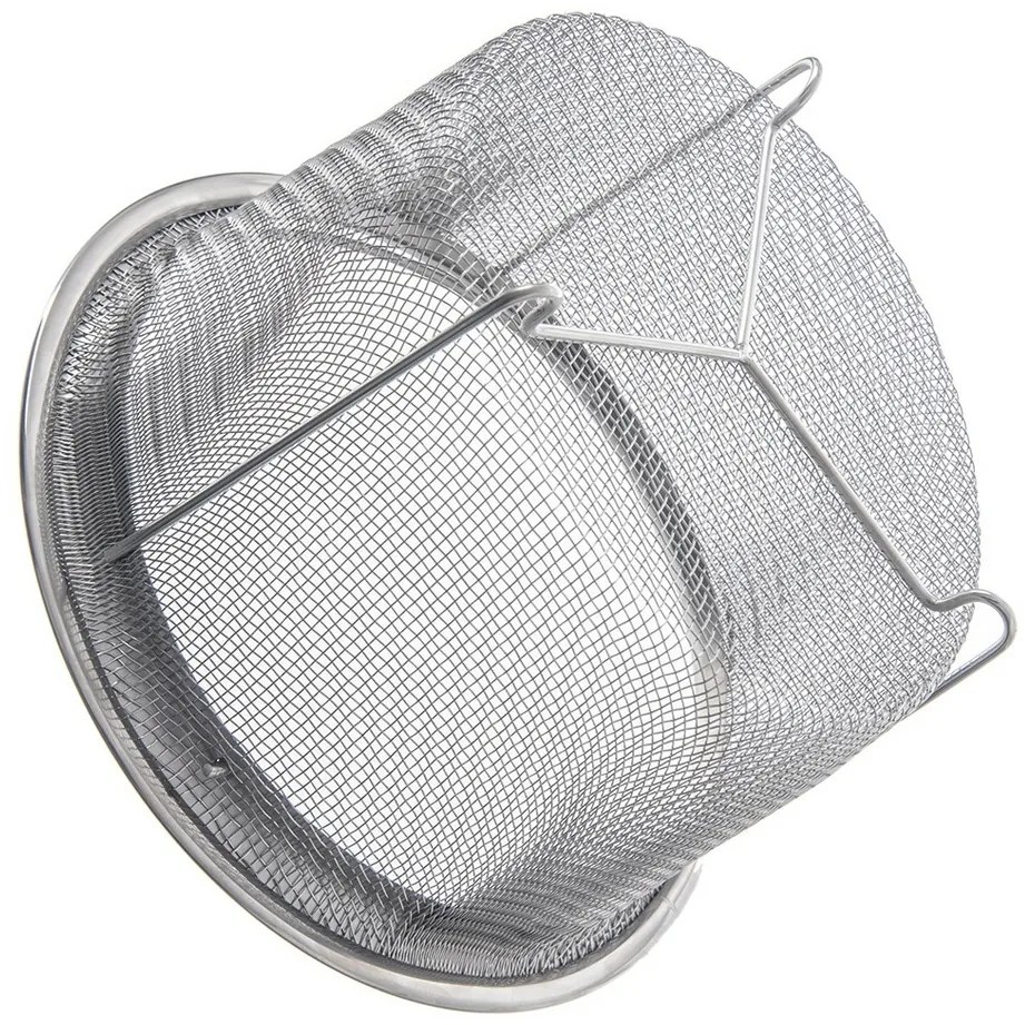 Kosz do smażenia Orion ze stali nierdzewnej,średnica 21 cm