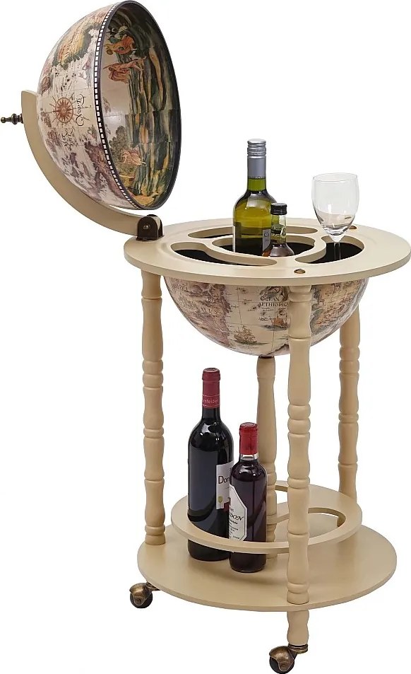 Poprzeczka MCW-D83 Rollbar,  naturalny brąz