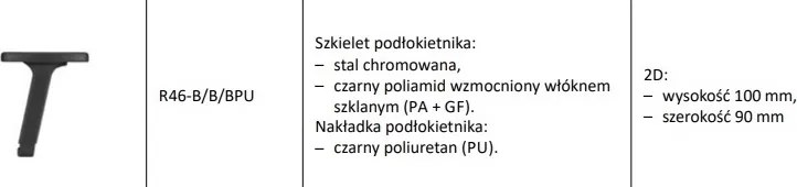 Wysokie krzesło biurowe z regulacjami X-Line Counter Swivel Chair UPH/P