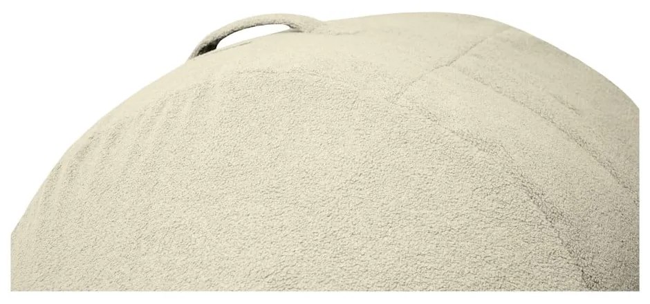 Brązowy worek do siedzenia z materiału bouclé Roll 135 – SLOWDOWN