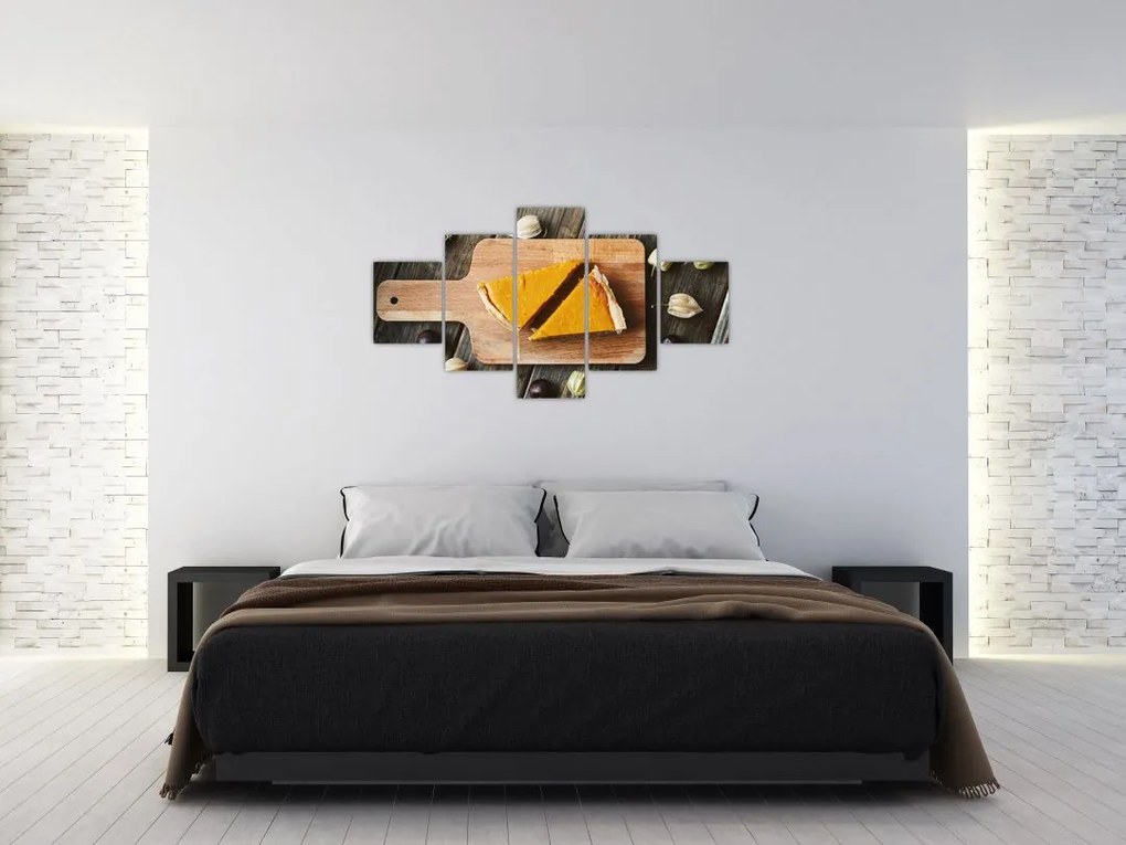 Obraz - Ciasto dyniowe (125x70 cm)