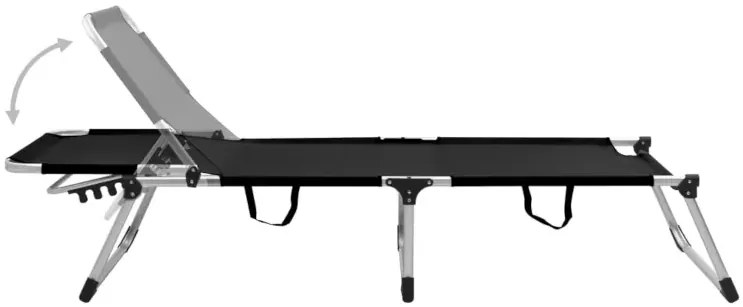 Aluminiowy leżak do ogrodu Z2-R76