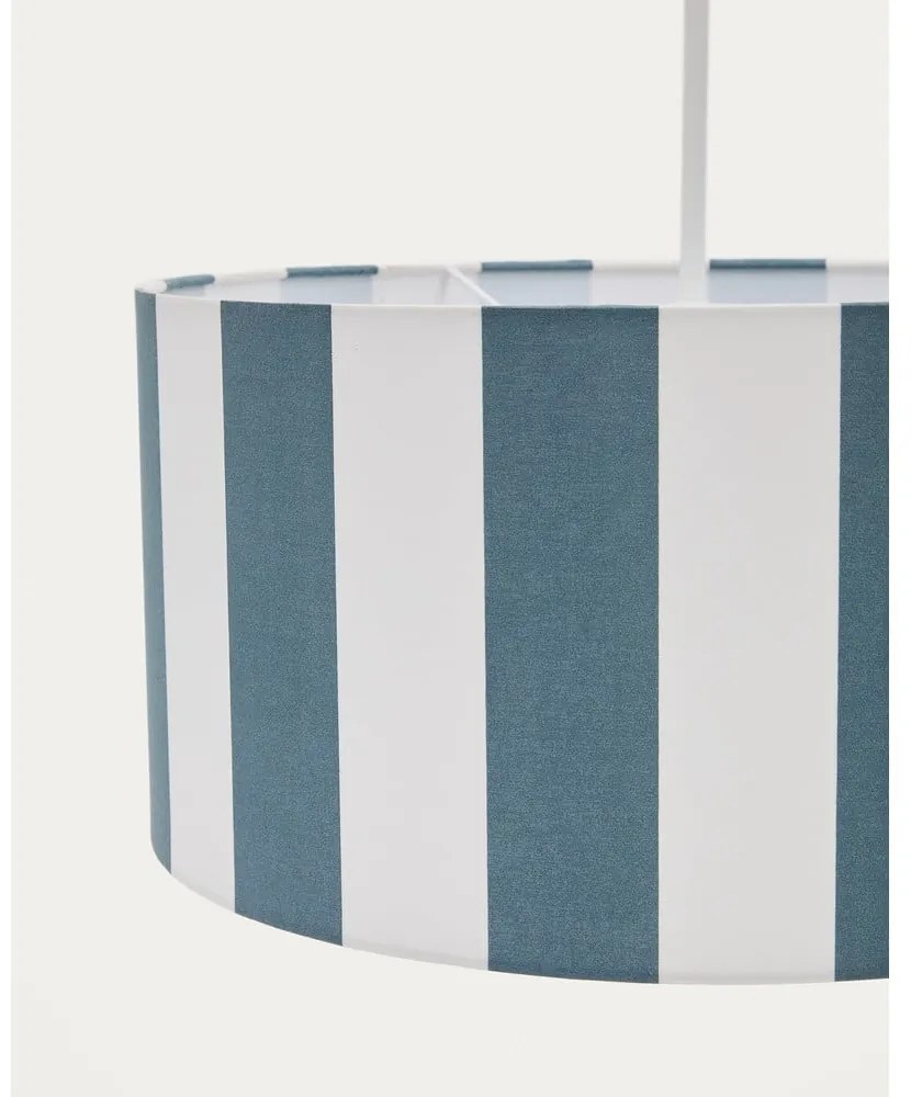 Biały/niebieski klosz do lampy dziecięcej ø 40 cm Ciral – Kave Home