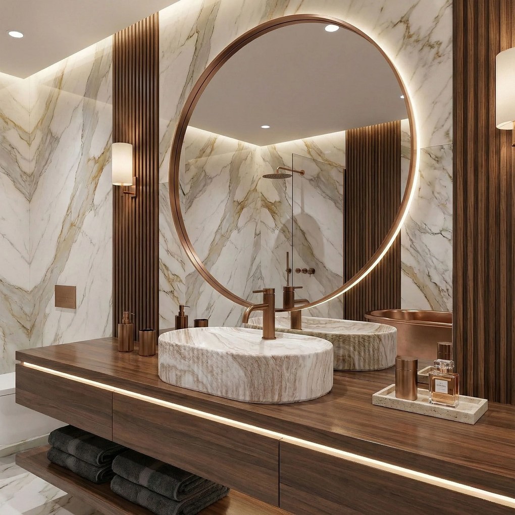 Umywalka nablatowa Rea Marcela 60 Kallisto