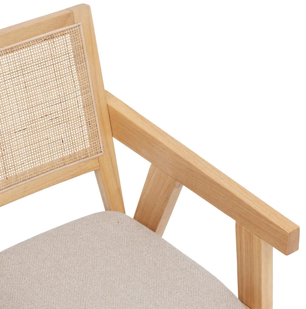 Krzesło do jadalni z podłokietnikami KOLIA